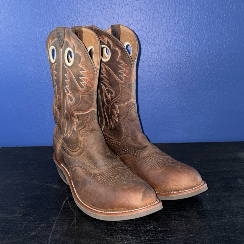 Ariat Brown Leather Men's Boots